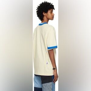Ader error Blue Big Logo T-Shirt Tee A2